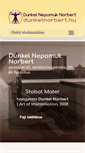 Mobile Screenshot of dunkelnorbert.hu
